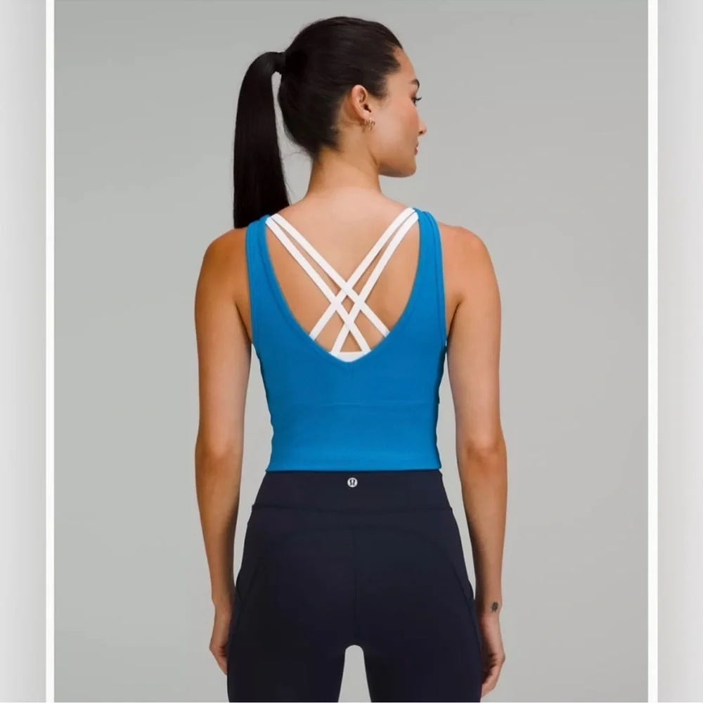 NWOT Lululemon Power Pivot Ribbed Tank Top - 10 - Picture 8 of 8
